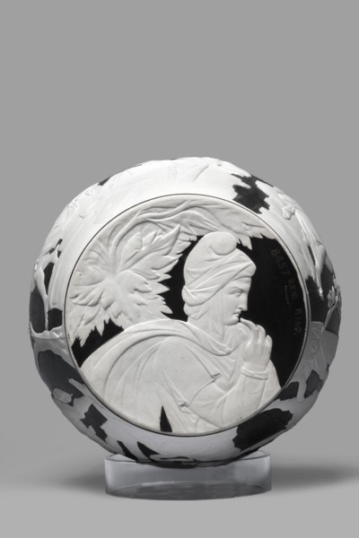 Portland Vase, copy, Josiah Wedgwood & Sons Stoke-on-Trent; pottery manufactory; 1790–1895.