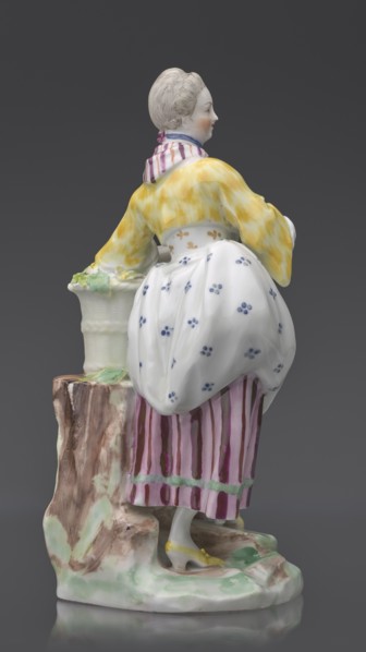 Figurine: gardener, Kaiserliche Porzellanmanufaktur in Wien 1744–1864 manufacturer, On an