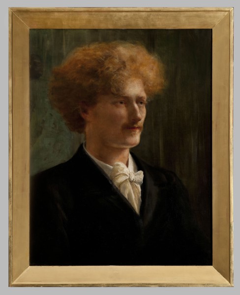 Portrait of Ignacy Paderewski 1860–1941; painted 1891 by Louise, Duchess of Argyll 1848–1939. Oil