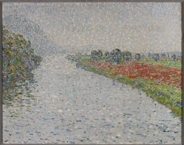 Riverside Landscape Ruhr near Hohensyburg, Christian Rohlfs 1849–1938, Karl-Ernst Osthaus