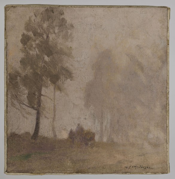 Slota, Wywiórski, Michal 1861–1926 painter, 20th century, painting, height 23.5 cm, width 23 cm, A