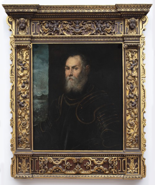 Portrait of a Venetian Admiral, Tintoretto, Jacopo 1519–1594, painter; Italian painting; portraits