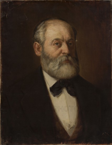 Portrait of Adam Malinowski, painter; Buchbinder, Szymon 1853–1922 author. Malinowski, Adam