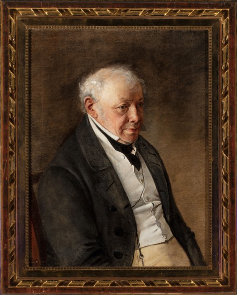 Portrait of Ksawery Bebnowski, the artist's father-in-law, captain of Kosciuszko's army; Jan