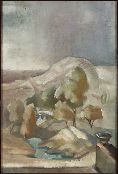 Landscape, Eugeniusz Zak 1884–1926 painter, contemporary painting, École de Paris, landscapes,