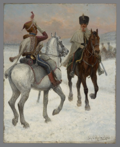 Trumpeter of the 13th Hussars Regiment; officer of the 1st Mounted Riflemen Regiment. Jan