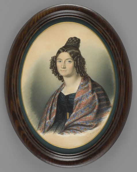 Baroness von Meyerhofen, Schiavoni, Natale 1777–1858 painter; aristocracy; women's portrait en