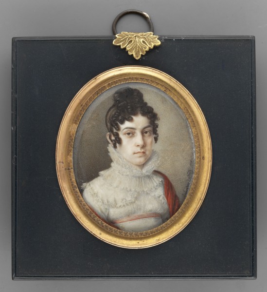 Fr. Anna Barbara Varwara Ivanovna with priest. Prozorowskich 1803–1828, wife of priest. Yuri
