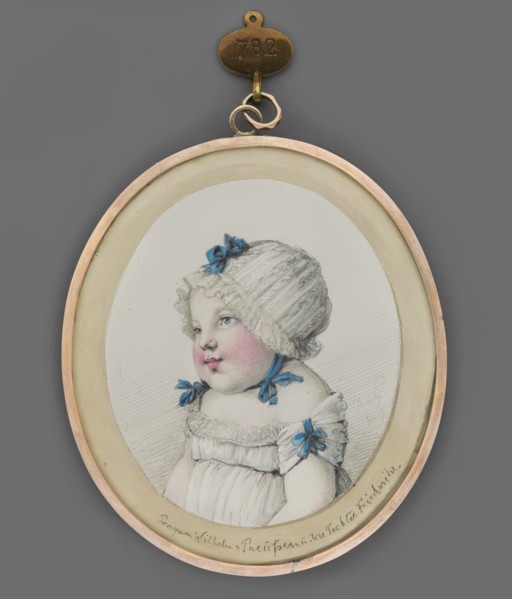 a Portrait of Maria Anna von Hessen-Homburg 1785–1846, wife of Wilhelm of Prussia, also known as