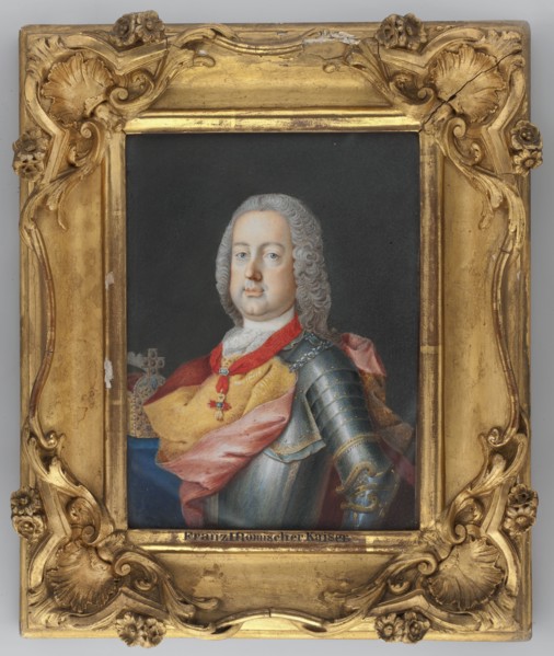Francis I of Lorraine 1708–1765, son of Leopold I and Elizabeth of Orléans; painted by Martin van