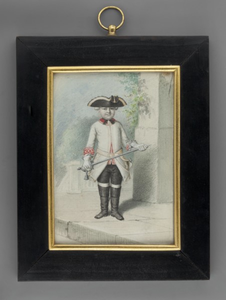Christian von Hessen-Darmstadt, Prince of Hesse as a child 1763–1830, unknown painter; male