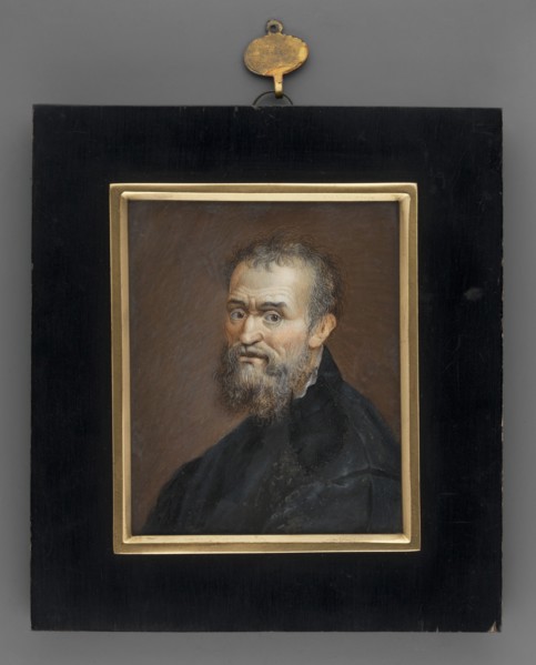 Michelangelo Buonarroti; Wilhelmine Louise Thil 1782–1819, painter; copies; portraits left,