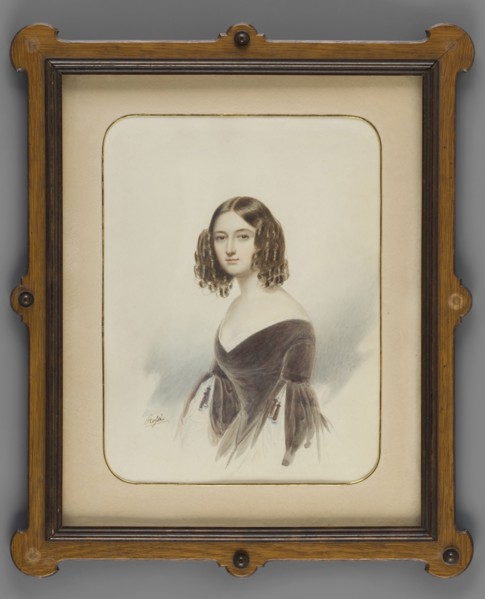 Eliza Elzbieta née Branicka 1820–1876, Zygmuntowa Krasinska, daughter of Wladyslaw and Róza née
