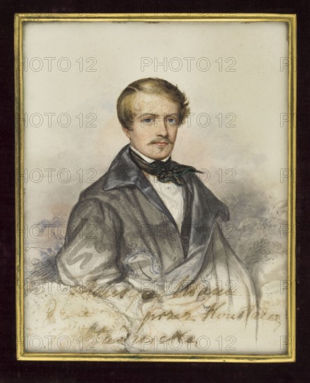 Maurycy Mann 1814–1876, writer, publicist, politician, co-editor of the newspaper Czas, accompanied