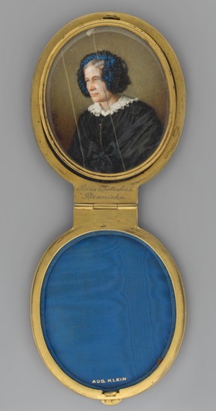Portrait of Róza Potocka 1760–1862, also known as Antoniowa Potocka and Grzegorzowa Branicka;