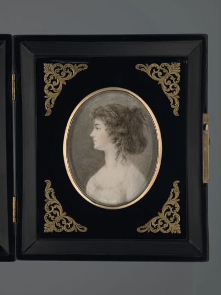 Profile portrait of Julia, née Princess Lubomirska, Countess Potocka; creator, profile female