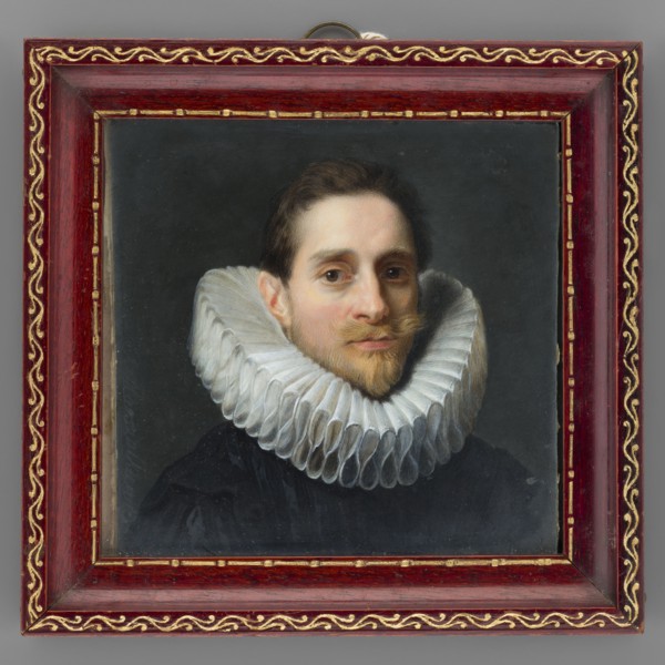 Portrait of a Man, copy from a portrait by Van Dyck. Copy by Stanislaw Marszalkiewicz 1789–1872.