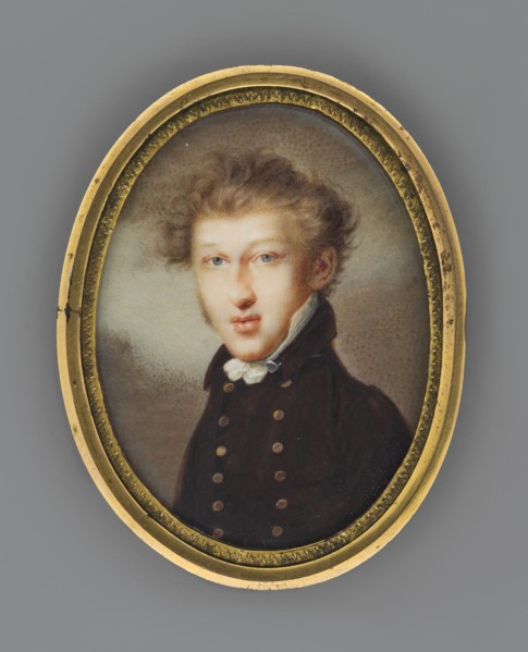 Franciszek Stanislaw Potocki as a young man 1788–1853, son of Wincenty and Anna née Mycielski;