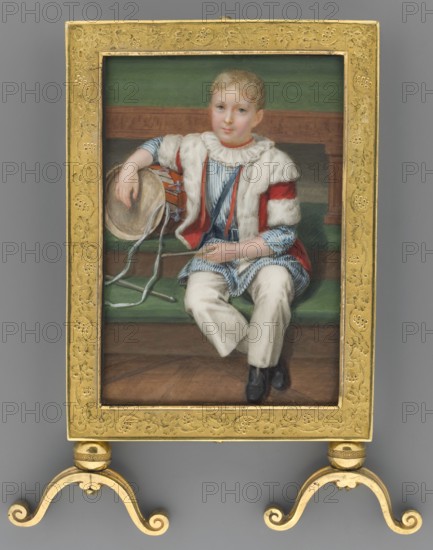 Adam Potocki from Krzeszowice at the age of 5 1822–1872, painted by Józef Sonntag 1784–1834.