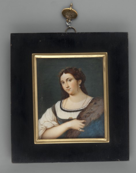 La Fornarina after Sebastiano del Piombo; Thil, Wilhelmine Louise du 1782–1819 painter; copy from
