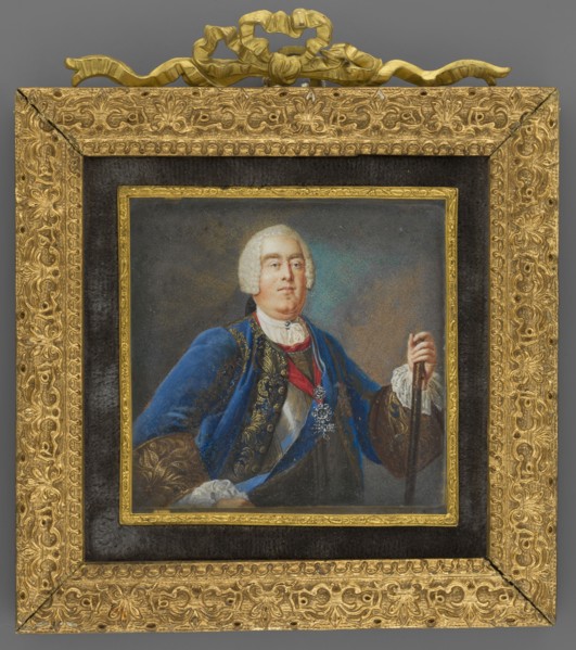 August III Wetyn 1696–1765 with the Order of the White Eagle and the Golden Fleece after Pietro
