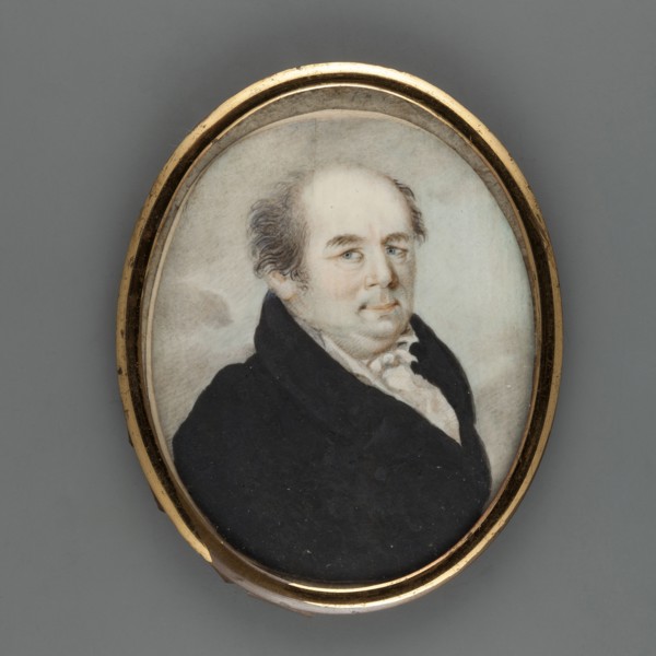 Jedrzej Sniadecki 1768–1838, famous professor of chemistry and medicine, portrait, unknown artist.