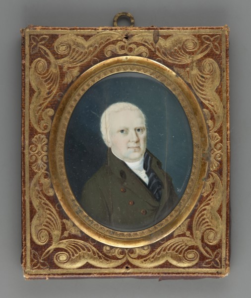 Baron Schwerin, Verner Gottlob von Schwerin; Martina's husband?; unknown painter; Thomann fl. 1815