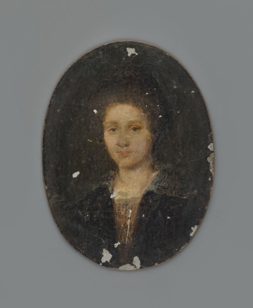 Portrait of a Woman after W. Mieris, after Willem van Mieris 1662–1747. Copy by unknown artist.