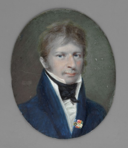 Portrait of General Aleksander Antoni Rozniecki 1774–1849, Grand Master of the National Lodge of