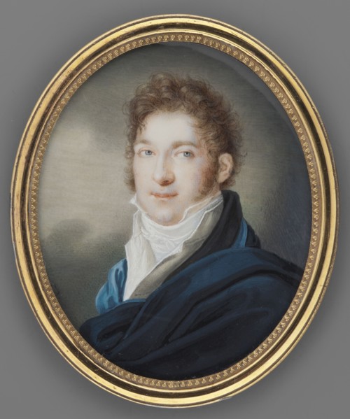 Portrait of the painter Henryk Zabiello 1785–1850 by Franciszek Ksawery Olexinski 1758–1826.