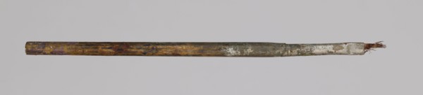 Jan Stanislawski's flat brush; Jan Stanislawski 1860–1907, painter; painting accessory brush used
