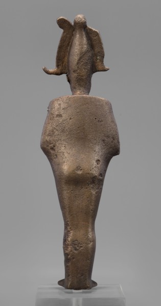 Figurine of the god Osiris;, Goluchów Greater Poland Voivodeship; Egyptian deities; crowns;