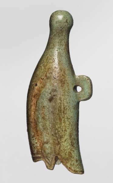 Amulet — white crown; maker, found in Goluchów Greater Poland Voivodeship; amulet in the shape of a