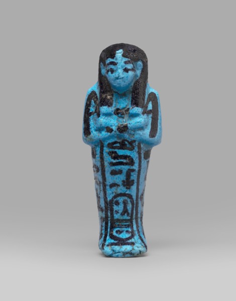 Queen Henuttawi's shabti, Henuttawi queen of Egypt; ca. 1100–1000 BC. Mummy-shaped funerary