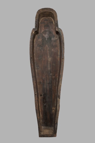 Sarcophagus of the gatekeeper of the temple of Amun Panepi, Panepy ca. 945–715 BC. Sacrificial