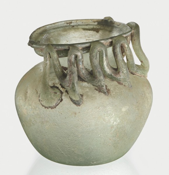 Bottle, unknown eastern workshop, Goluchów Greater Poland Voivodeship, 3rd century, vessel, height