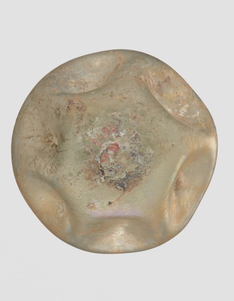 Flask, unknown eastern workshop, 3rd–4th century AD, vessel, height 11 cm, A rounded, irregularly