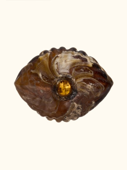 Balsamarium in the shape of a double shell, Goluchów Greater Poland Voivodeship, 2nd–3rd century