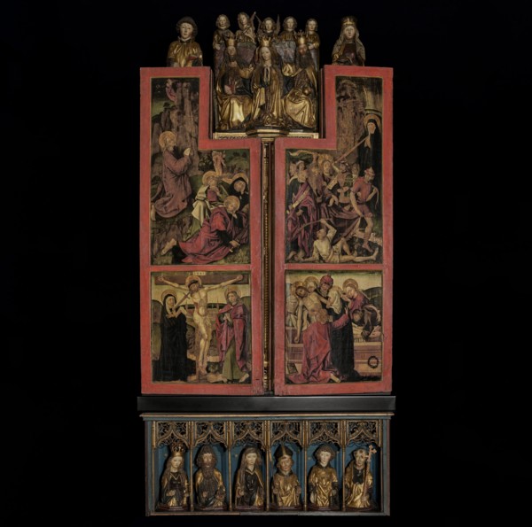 Annunciation with Unicorn Polyptych, Master of the Annunciation with Unicorn Polyptych, 4th quarter