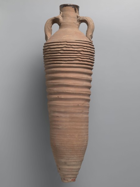 Amphora, unknown Egyptian workshop; amphorae, Egyptian amphorae, Egyptian ceramics, storage