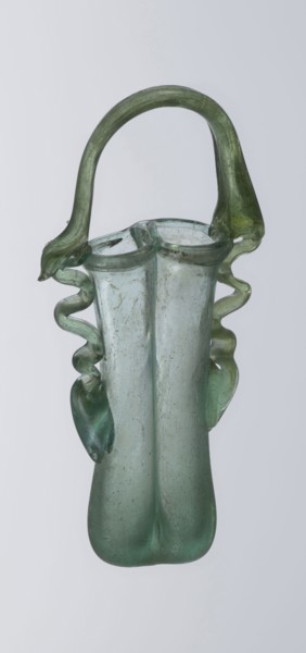 Dilekyt, unknown Eastern workshop Syrian or Palestinian, glass vessel, 3rd century, Roman Empire.