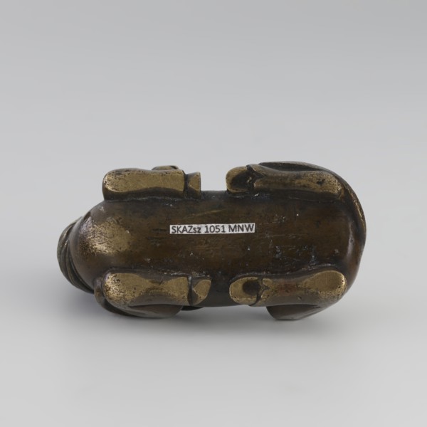 Paperweight — heavenly horse; maker, Chinese; Qing dynasty 1644–1911; 19th century; ceramic/painted