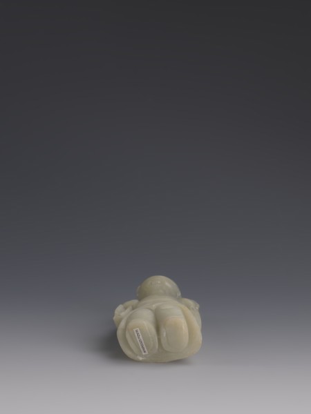 One of the Eight Immortals, Eight Immortals iconography; male figure; Chinese art; fan; Chinese