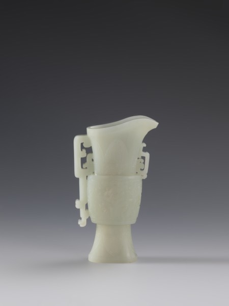 Vase with two taotie masks; maker,  from Ignacy Jan Paderewski; Chinese, Qing dynasty 1644–1911;