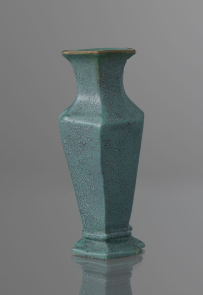 Vase, gift, Qing style, ceramics, Chinese art, Chinese culture, Qing 1644–1911, 19th century,