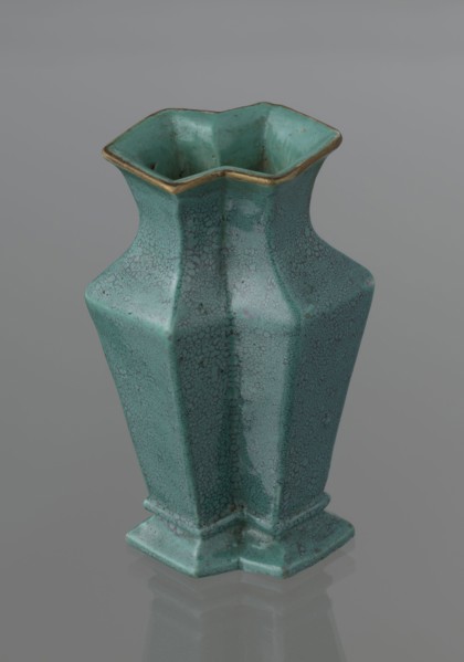 Vase, Qing style, ceramics, Chinese art, Chinese culture, Qing dynasty 1644–1911, 19th century,