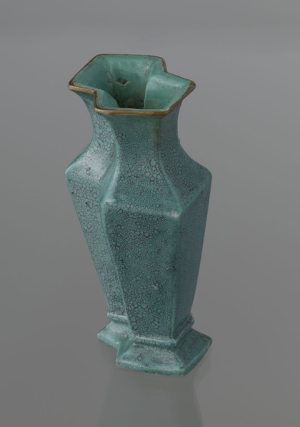 Vase, gift, Qing style, ceramics, Chinese art, Chinese culture, Qing dynasty 1644–1911, 19th