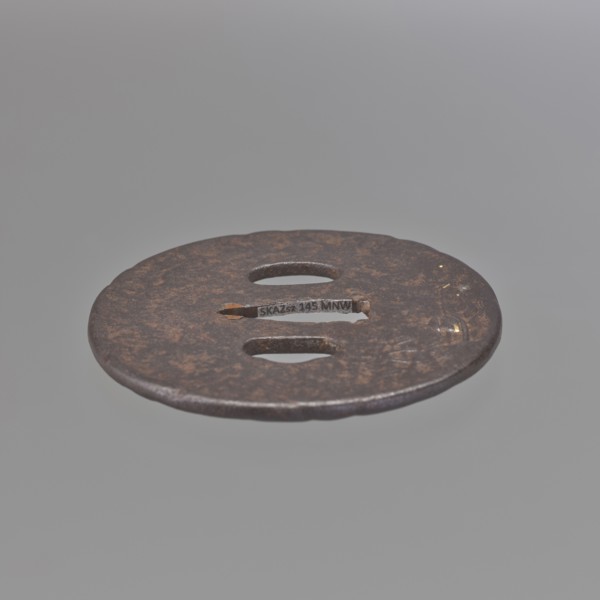 Crossguard tsuba, Kaneie craftsman / school, 18th century Edo Period, 1603–1868, Japan; Fushimi,