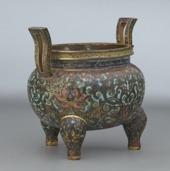 Ding-type incense burner with cover, from Ignacy Jan Paderewski 1860–1941, Chinese, Qing dynasty
