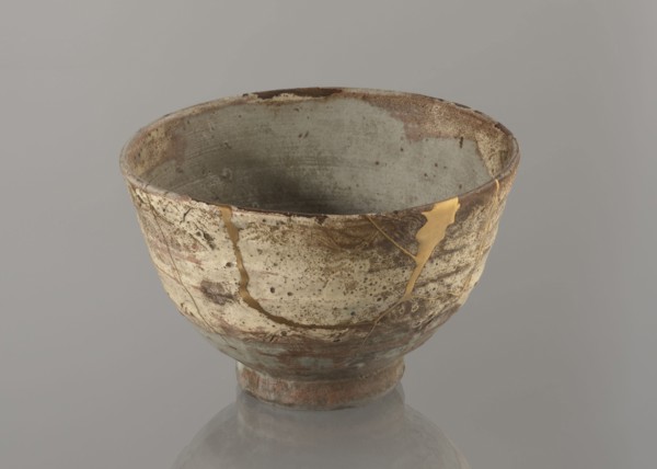 Wan-nari type tea bowl wan-nari chawan, maker, gift; Japanese; Edo period 18th–19th century;
